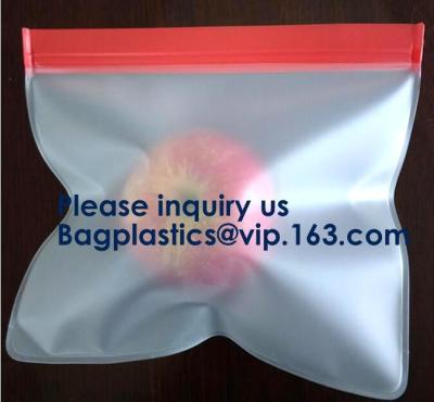 China Vaccum Bag For Food Reusable Silicone Food Bag Peva Bag Food Storage Snack Food Packaging Bag BAGEASE BAGPLASTIC for sale