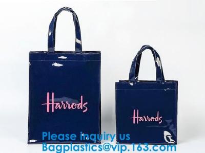 China New Fashion PVC Tote Bag Shoulder Handbag Transparent PVC Beach Bag,Handbags Shoulder Tote PVC Beach Bags for women Zipp for sale