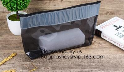 Cina Borsa cosmetica olografica del PVC del sacchetto della chiusura lampo della spazzola di trucco di scintillio, sacchetto promozionale di viaggio della borsa cosmetica, bagease, bagplasti in vendita