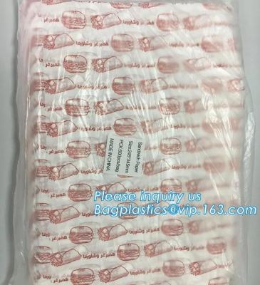 China Food paper wraps, food paper bags,pe coated paper rolls, sandwich paper,hot dog paper,french fired paper,lunch wrap,deli for sale