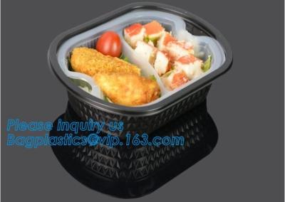 China Factory Direct Lid Plastic Lunch Box Clear Food Container,Keep Fresh Crisper Food Box,Fresh Boxpp packaging disposable c for sale