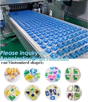 China laundry detergent pods liquid laundry pods clothes washing, powder capsules water soluble film detergent laundry podspac for sale