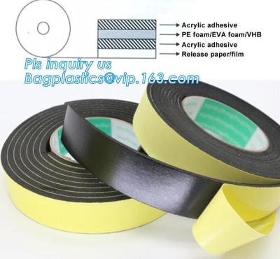 China Waterproof Double Sided Adhesive Tape,Double sided acrylic foam tape,Heat resistant high adhesion waterproof double side for sale