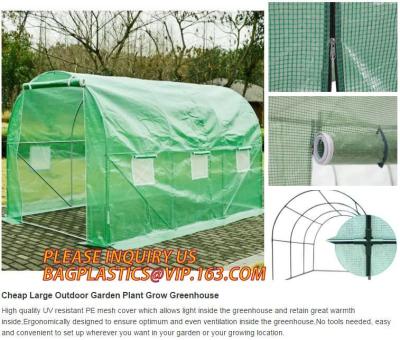 China Black out greenhouse garden greenhouse film greenhouse PC &glass greenhouse,Poly plastic film green house for cucumber for sale