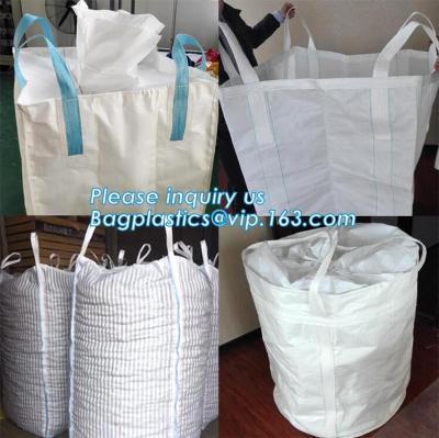 China chinese supplier 1000kg rice flour woven bag pp big bag packing the GARBAGE sand earth,China supplier PP woven bulk big for sale