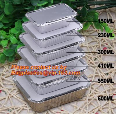 China Disposable Aluminium Foil Tray, Container for Food Packaging, foil lunch box, aluminum lunch box, foil bowl, deli tray for sale