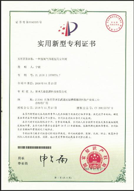 The trademark - Changzhou Daye Energy Technology Co., Ltd.