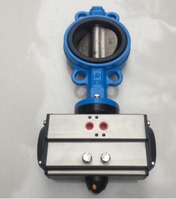 China Electric Nitrogen Recovery System Industry Clamped Pneumatic Butterfly Valve for sale