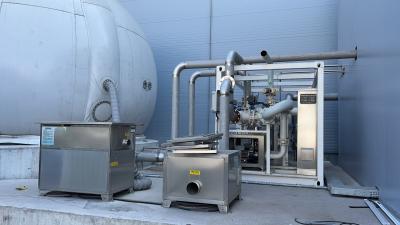 中国 液体アルゴン復元システム ステンレス鋼 自発発動の排気ガス扇風機 販売のため