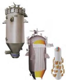 China Automated Argon Recovery Unit Carbon Steel Candle Filter Pulse Blowback Filter for sale