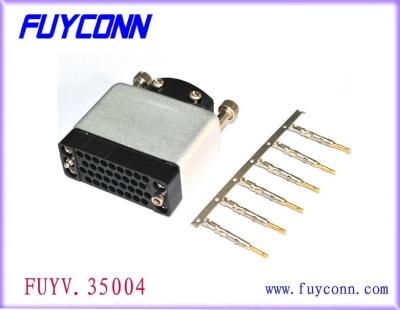 China Male Crimp Housing V35 Connector ISO 9001 UL-Approved PBT + Glass Fiber for sale
