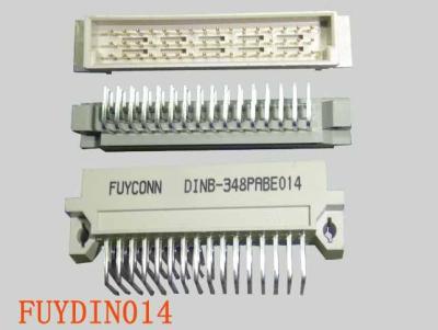 중국 3 줄 48 Pin 정각 남성 DIN 41612 연결관 B 유형 Eurocard 연결관 판매용