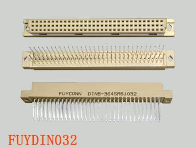China 3 rows 64P Female B Type Lengthening Straight Euro card Type DIN 41612 Connector for sale