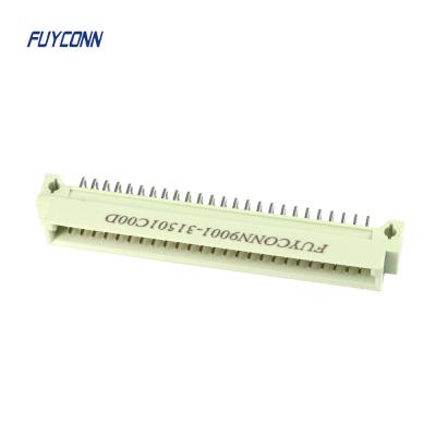 China Right Angle PCB 3 Rows Straight Male Eurocard Connector DIN 41612 for sale