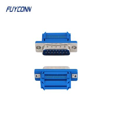 China Crimping Cable 15 Pin Ribbon Connector , IDC Male Ribbon D-SUB Connector for sale