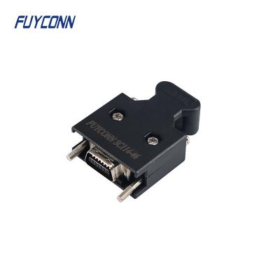 China 14 Pin Solder Type SCSI Cable Connector MDR Mini D Ribbon I/O Connector for sale