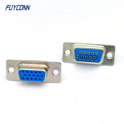 China D-SUB High Density Connector , 15pin 26pin 44pin 62pin Solder Cup Female DB Connector for sale