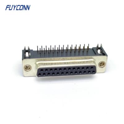 中国 PBT 材料が付いている容器のメス コネクタ 37 Pin の D 補助的なコネクター 販売のため