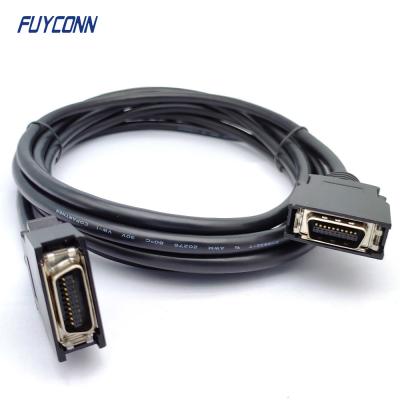 China MDR Connector Solder DM20 Male to Male SCSI Connector Cable Assembly 20pin for sale