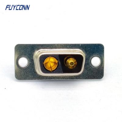 China Female 2V2 D-SUB Connector , 2pin High Power Connector for sale