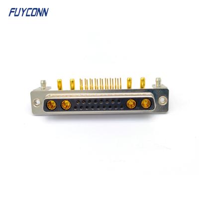 China 21W4 Power PCB Type Right Angle PCB D-Sub Connectors 21 Way for sale