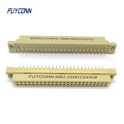 China 9001 DIN 41612 Connector PCB Vertical 2 Row 2*22P 48P 248 Female 41612 Connector for sale