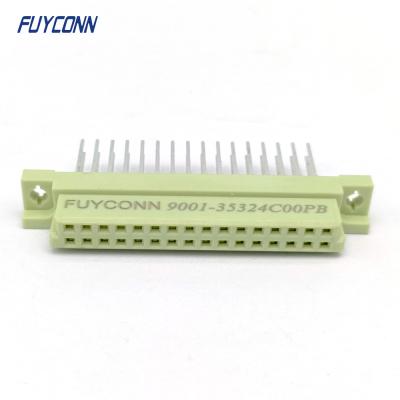 China DIN41612 13mm Connector 2*16P 32pin Press Pin DIN41612 Female Connector for sale