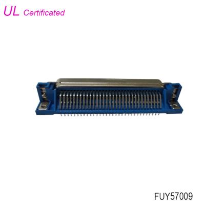中国 DDK 64 Pin Centronic PCBのPCBのための直角のメス コネクタ2.16mmピッチのチャンピオンのコネクター 販売のため