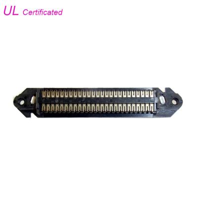 中国 ばねによって証明される UL が付いている IDC の女性 50 Pin の Centronics のコネクター 販売のため