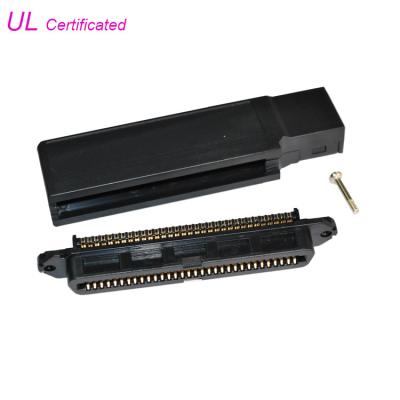 China 90 Degree TYCO 64 Pin Centronic Champ IDC Female Connector For RJ21 Cable for sale