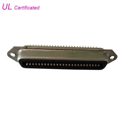 China Receptacle Centronics 50 Pin Connector , Straight Angle Female PCB Connector for sale