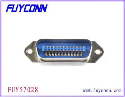 China 14 tipo duro masculino preto ou azul do conector de Pin DDK da solda da maneira do conector de Centronic à venda