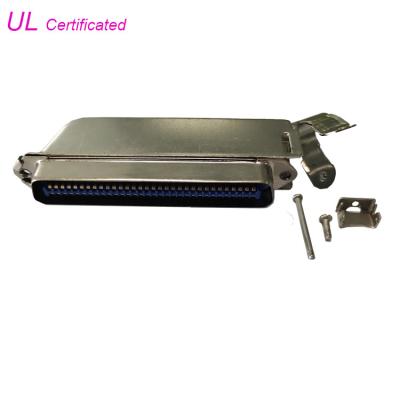 China Amphenol 90 Degree 64 Pin IDC Male Connector Champ Connector with Matel Cover for sale