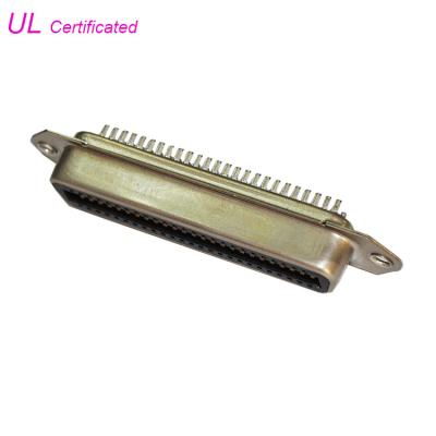China 14 24 36 50Pin DDK Centronic Easy Type Solder Receptacle Connector female type Certified UL for sale