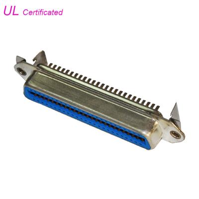 China Centronic 50 Pin Champ Soler Female Connector with Metal Plate Certified UL for sale