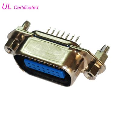 China Centronic 14 Pin Straight Angle Male PCB Connector 24pin 36pin 50pin With Hex Head Nut for sale