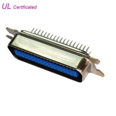 China 50 36 24 14 Way Straight PCB Connector , Male Centronic Connector MD Shell for sale