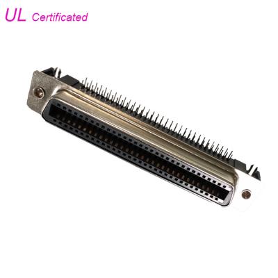 China 64Pin Centronic Connector Lower Profile PCB Right Angle Female Connector for sale