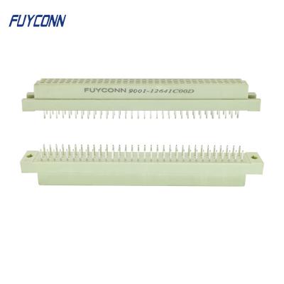 China DIN 41612 Connector 2.54mm Pitch PCB Vertical Female Euro Connector 2*32pin 2*64pin for sale
