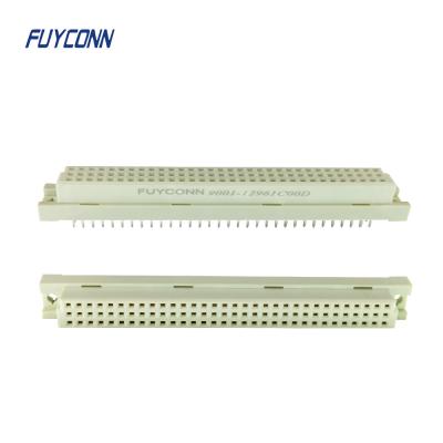 China 396 Eurocard Connector 180 Degree Straight Terminal 32 64 96 Pin DIN 41612 Connector for sale