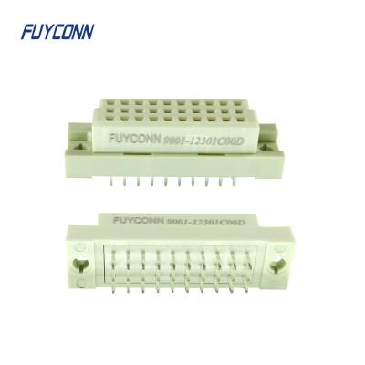 China PCB Vertical Euro Connector 10 pin 20 Pin 30 pin Female Din 41612 Connector for sale
