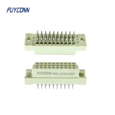 China Female Eurocard Connector 3 Rows 3*10pin 20pin 30pin Solderless Pin Euro 41612 Connector for sale