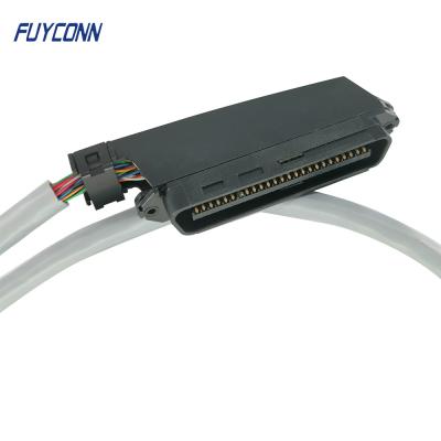 China 90 Degree AWG 24 / AWG 26 Cat3 Cat5 IDC Cable Assembly With IDC Connector for sale