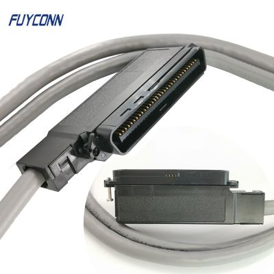 China Pin 64 32 pares de IDC de la asamblea de cable con el conector de IDC mercado de 90 grados montado en venta