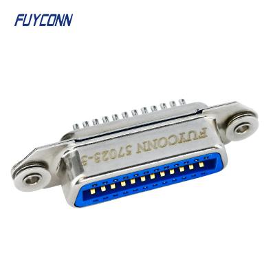 China Female Solder Cup Centronics 24 Pin Connector For Cable for sale