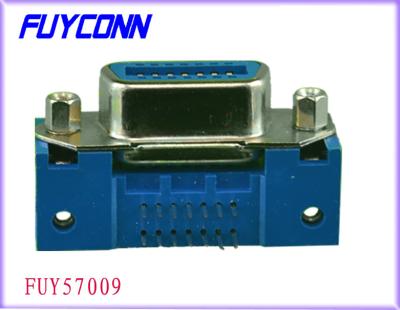China Tipo 1284 do MERGULHO do conector DDK de IEEE da impressora 36 conector fêmea do PWB do ângulo direito do Pin à venda