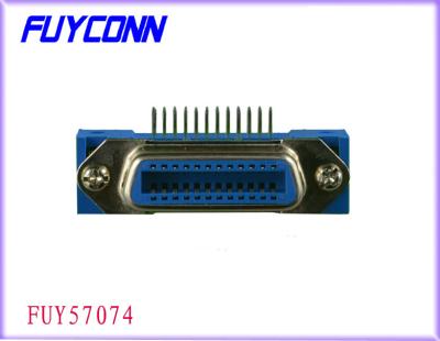 China 36 Pin Centronic PCB Right Angle Female Connector Certified UL for sale