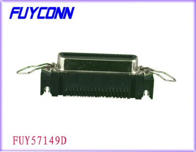China 2.16mm Pitch 36 pin configurations Ribbon R/A PCB Dip Type Connetor with Latch and Board lock for sale