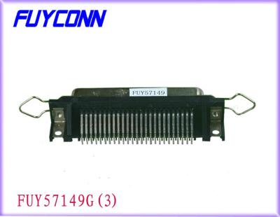China 36 Pin Centronic Right Angle PCB Mounting Female Printer Connector for sale
