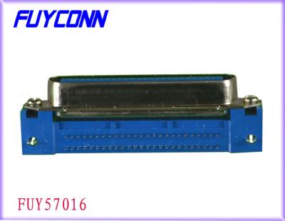 China DDK 36 Pin Centronic PCB R/A Male Printer Connector with Z Bracket Certified UL for sale